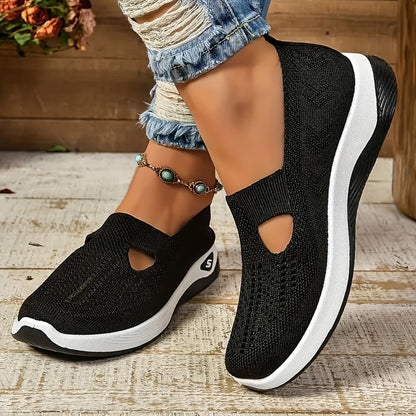 Atmungsaktives mesh slip-on-sneakers für frauen