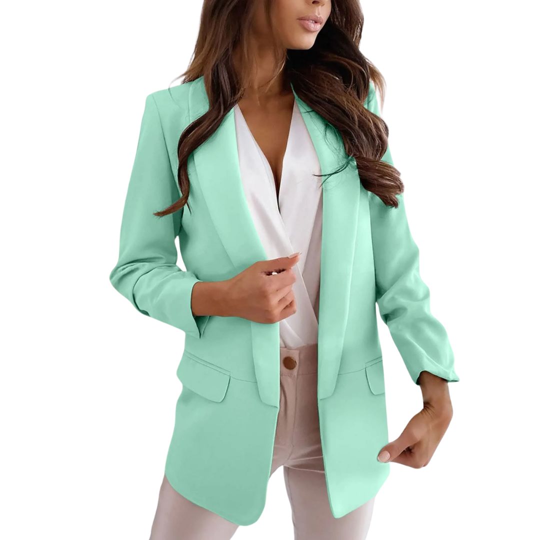 Damen Blazer – Elegante Passform – Einreihig mit Revers – Stilvoll und Zeitlos