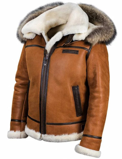 Raiden - Leder-Winterjacke für Herren