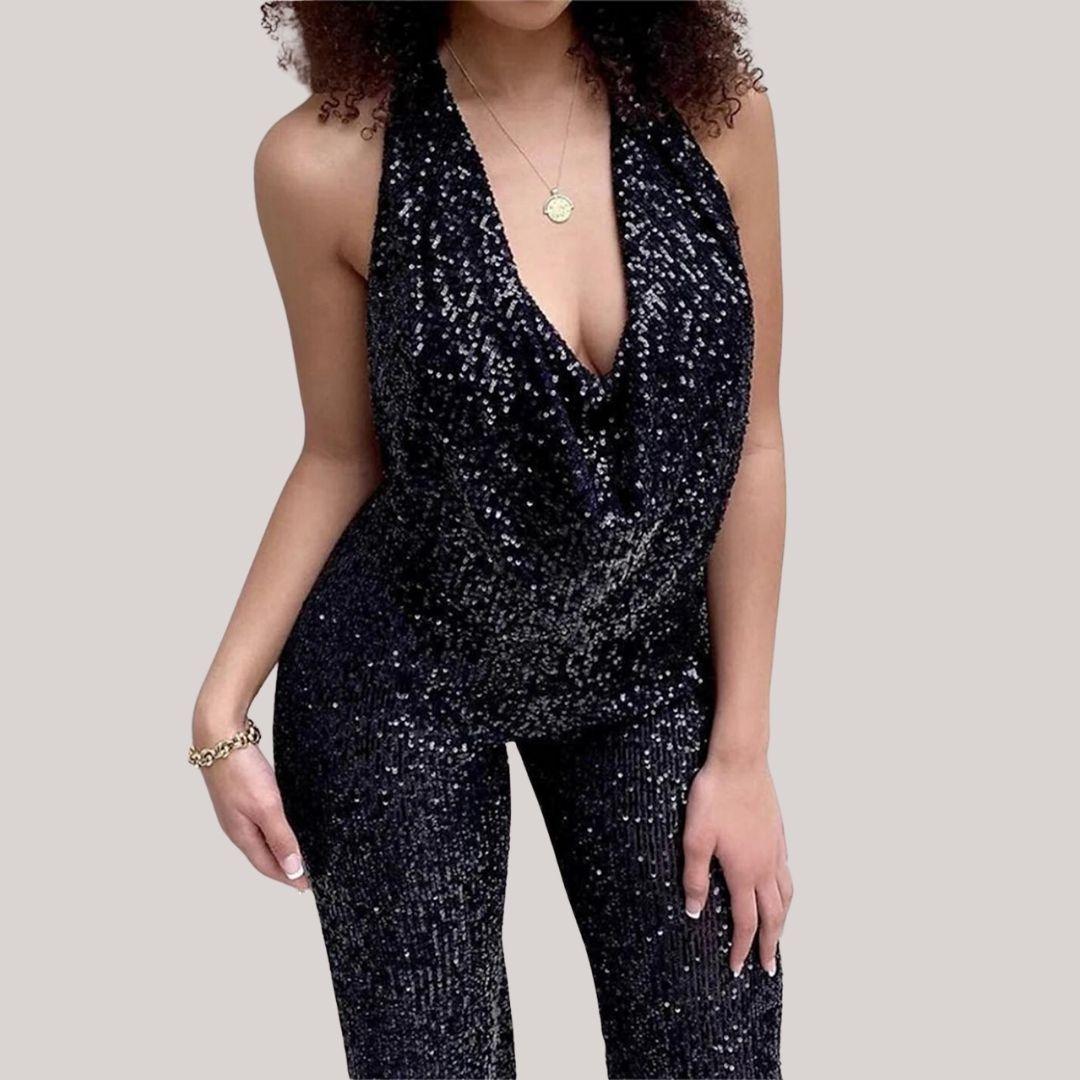 Eleganter Damen Jumpsuit aus Polyester – Stilvoll und bequem