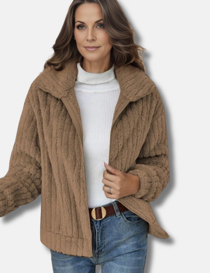 Willa – Elegante warme Jacke mit Fleece für Damen