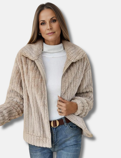 Willa – Elegante warme Jacke mit Fleece für Damen