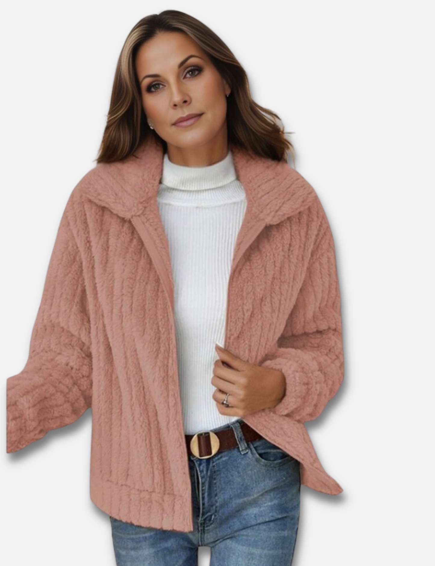 Willa – Elegante warme Jacke mit Fleece für Damen