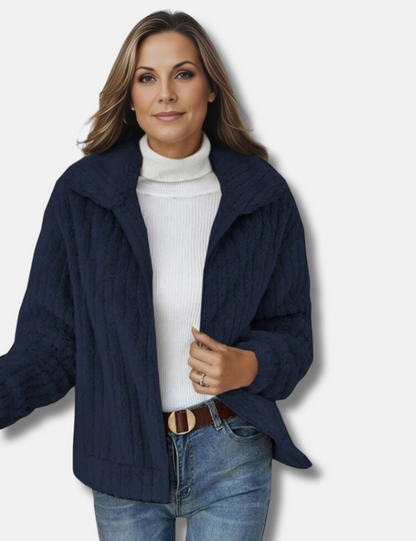 Willa – Elegante warme Jacke mit Fleece für Damen