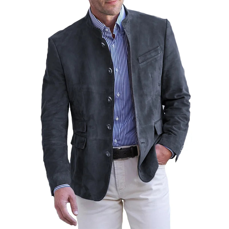 Edward - klassische Button-Down-Jacke für Herren