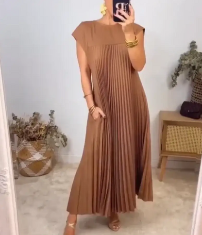 Damen Sommerkleid Langarm - Moderne Freizeitkleidung