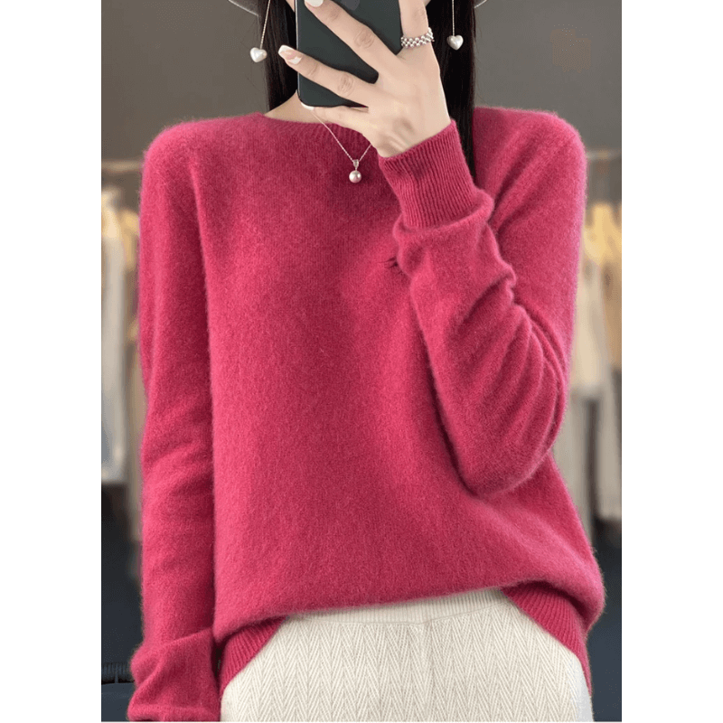 Stilvoller warmer pullover für damen