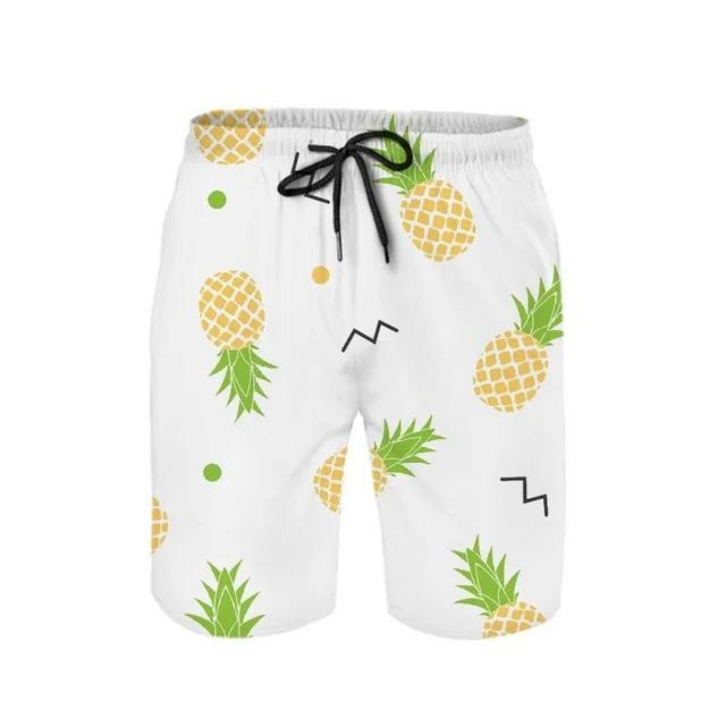 Alvaro – Badehose mit Ananas-Print für Herren