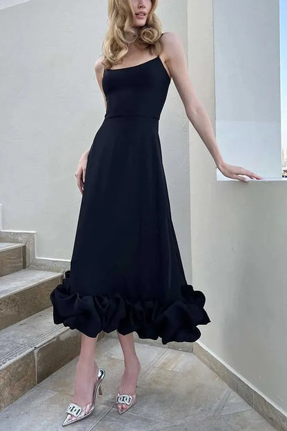 Damen Sommerkleid mit langen Ärmeln – Modernes Freizeitkleid aus leichtem Stoff