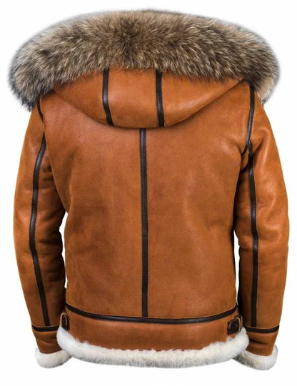 Raiden - Leder-Winterjacke für Herren