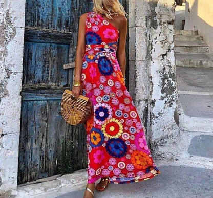 Elegantes Sommerkleid mit Print für Damen - Leicht und Luftig