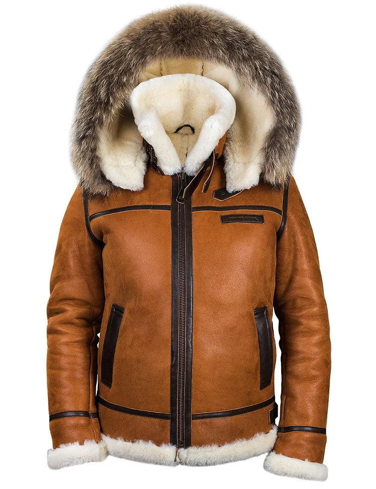 Raiden - Leder-Winterjacke für Herren