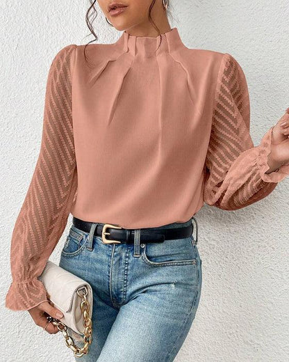 Zweiteiliges Chiffon Top für Damen – Elegante Sommermode