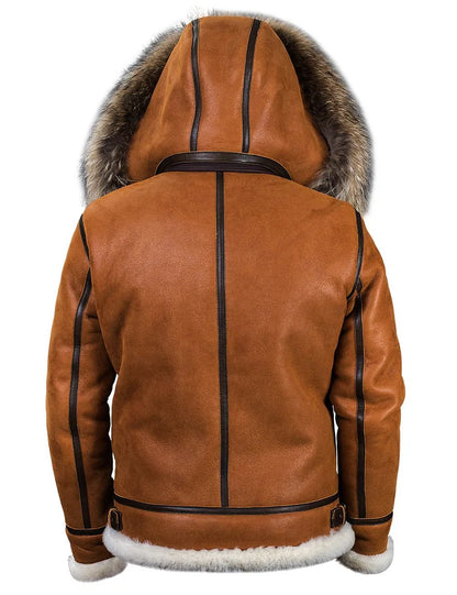 Raiden - Leder-Winterjacke für Herren