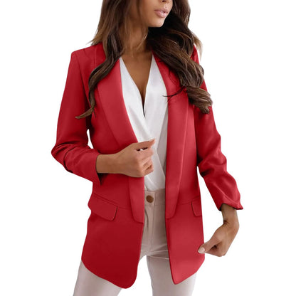 Damen Blazer – Elegante Passform – Einreihig mit Revers – Stilvoll und Zeitlos