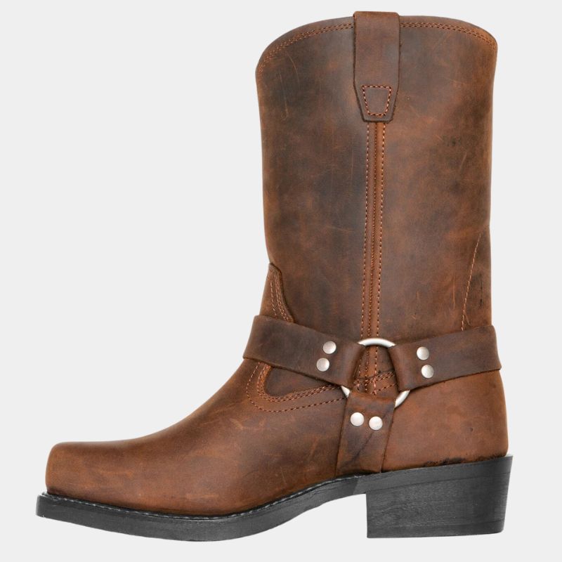 Langlebige Vintage-Cowboystiefel für Herren