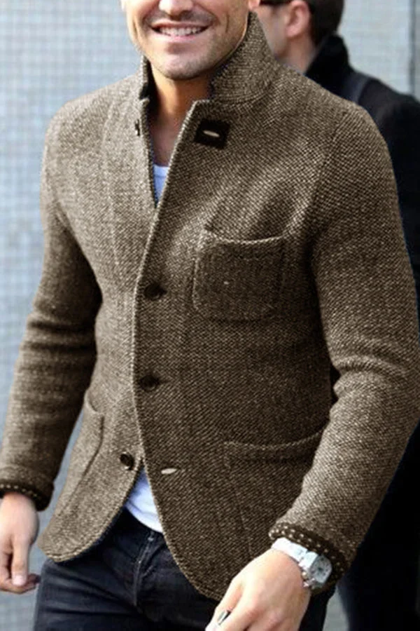 Henry - Retro-Strickjacke für Herren