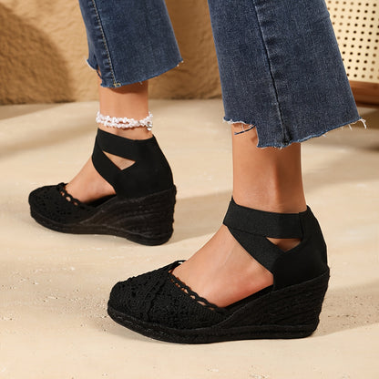 Vielseitige, elegante keilsandalen für damen