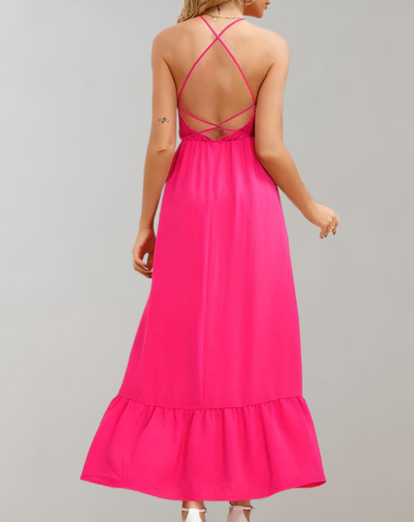 Ärmelloses Sommerkleid Damen - Leichtes Freizeitkleid