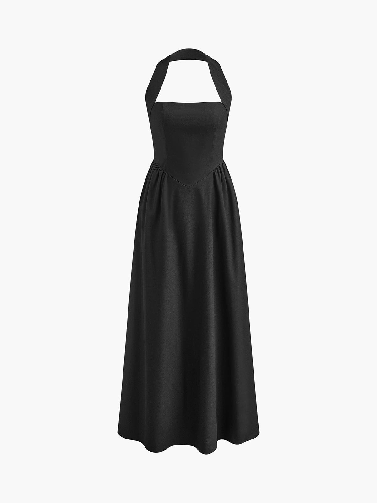 Halfter Maxi Kleid für Damen