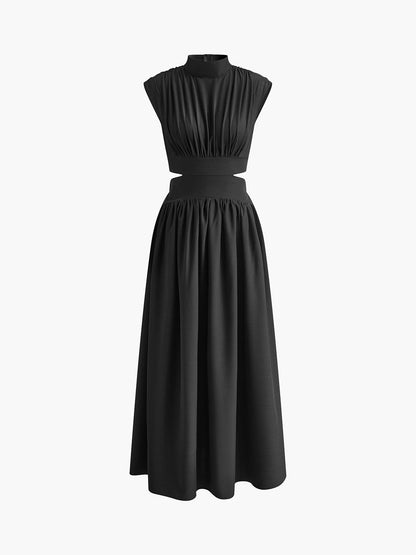 Maxikleid für Damen mit Cut-Out-Taille