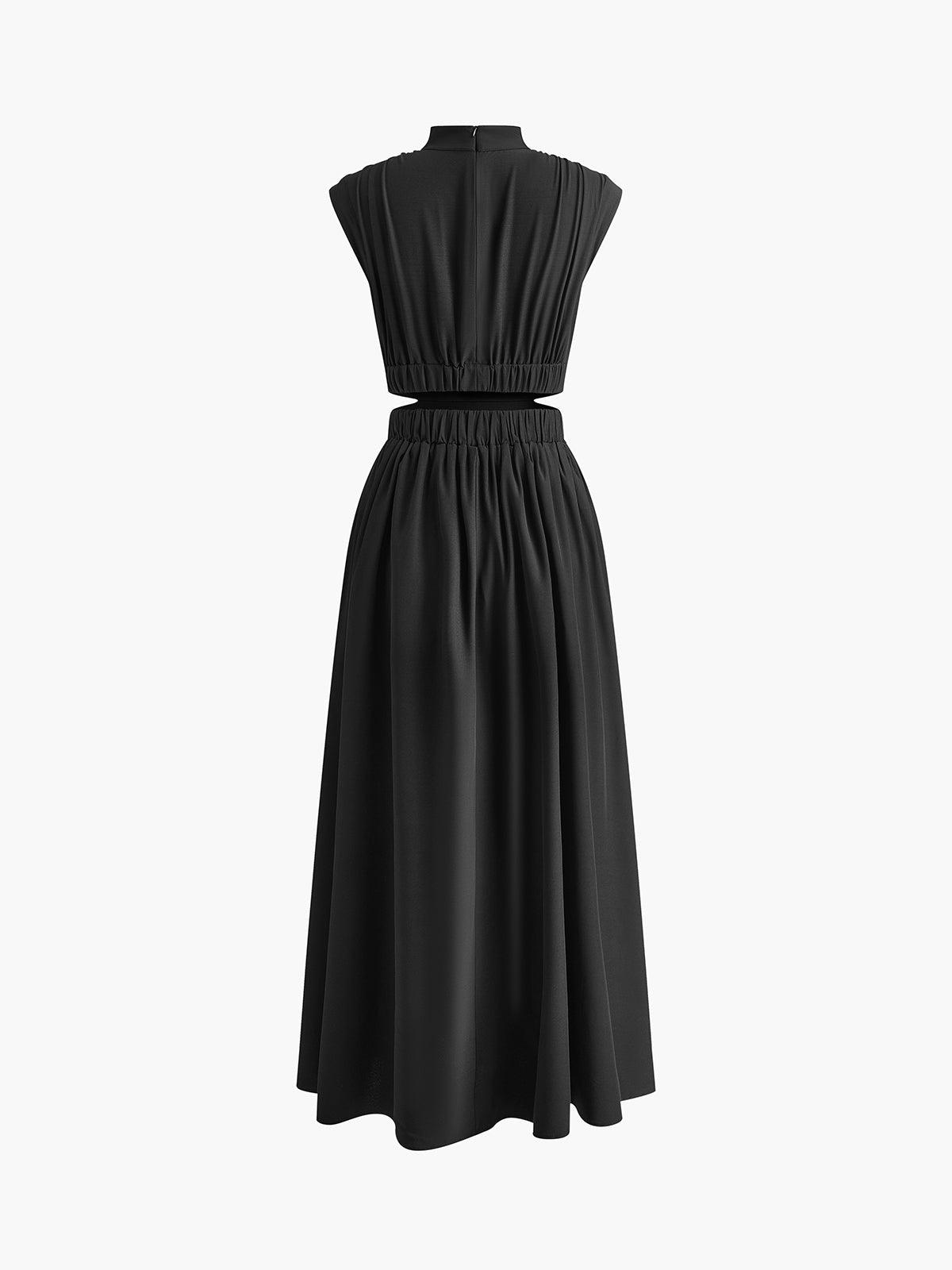 Maxikleid für Damen mit Cut-Out-Taille