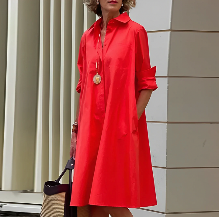 Superstylisches Polo-Kleid – Freizeitkleidung mit Stretch-Passform