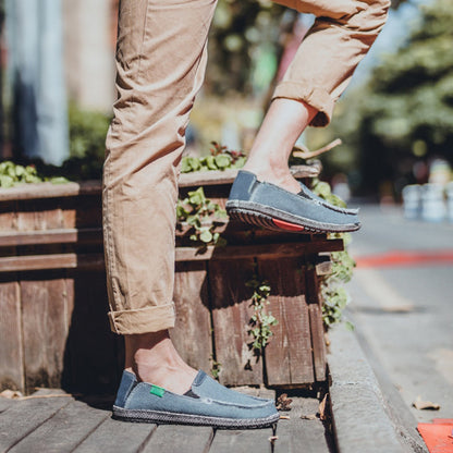 Herren Loafers Grau – Bequeme Nachhaltige Schuhe für Männer