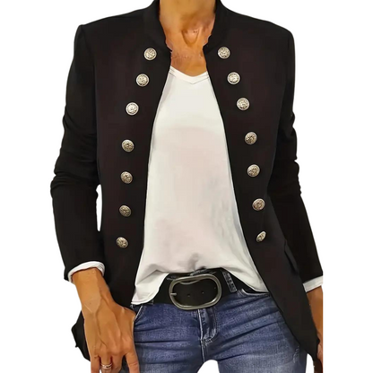 ARJA - Damen Casual-Blazer mit Knopfverschluss