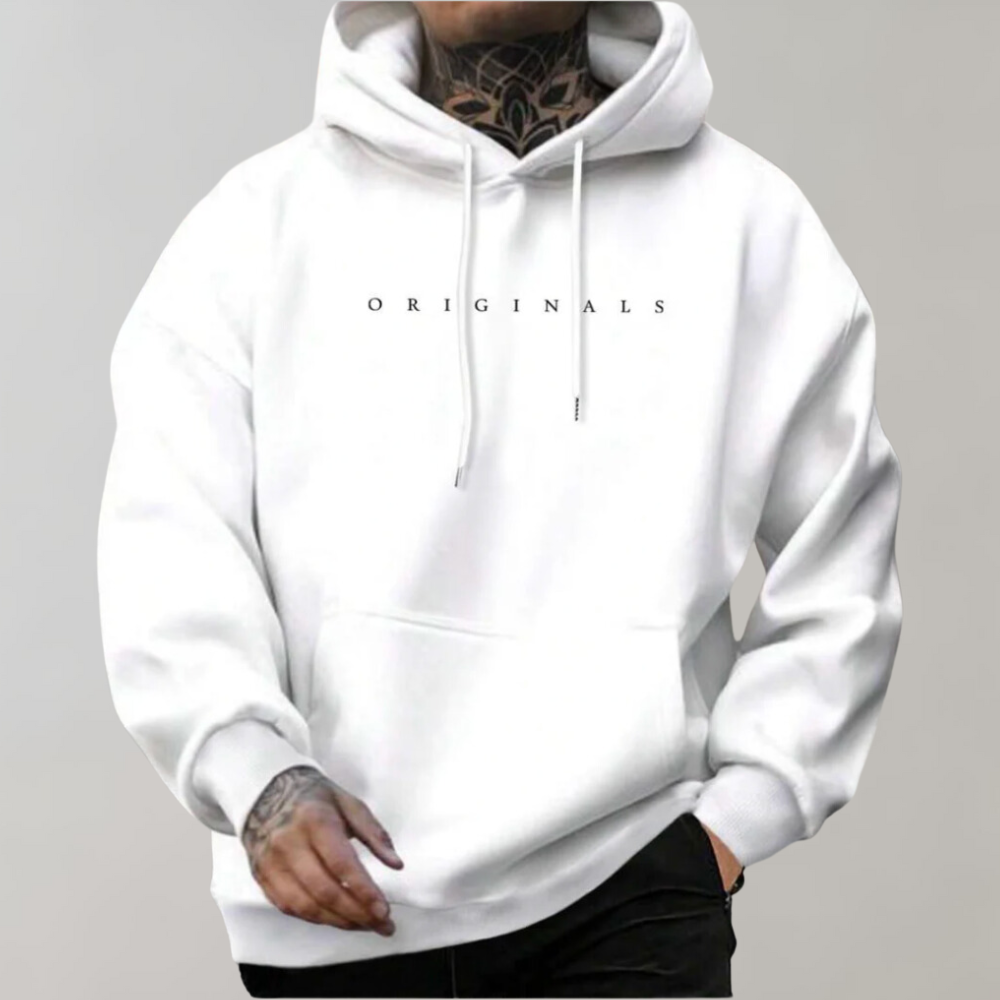 Herren "ORIGINALS" Hoodie - Freizeit Oversize Sweatshirt, Minimalistisches Design