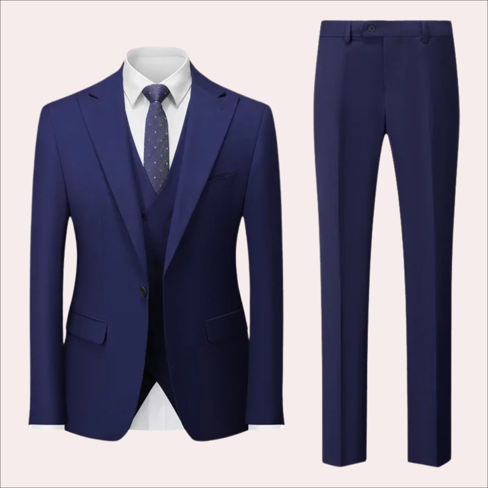 Business Casual Herrenanzug - Slim Fit, Atmungsaktiv, Nachhaltig