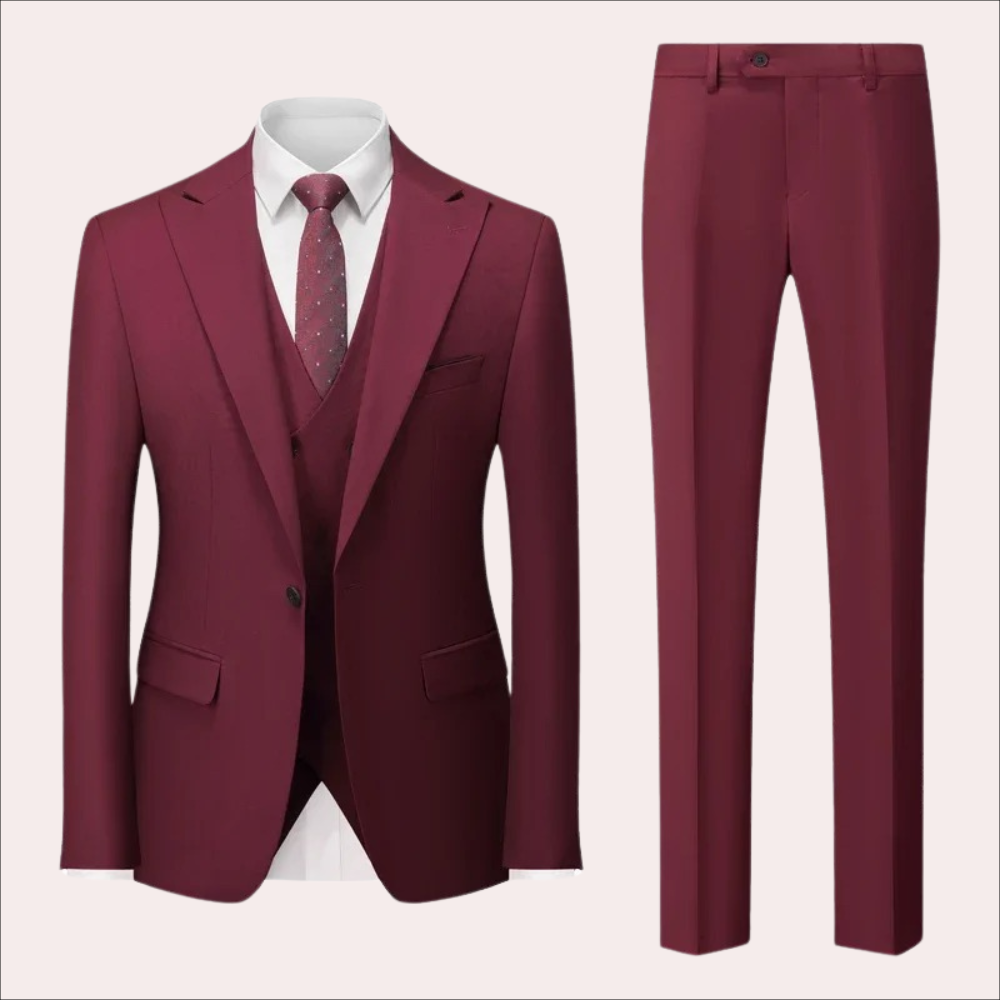 Business Casual Herrenanzug - Slim Fit, Atmungsaktiv, Nachhaltig