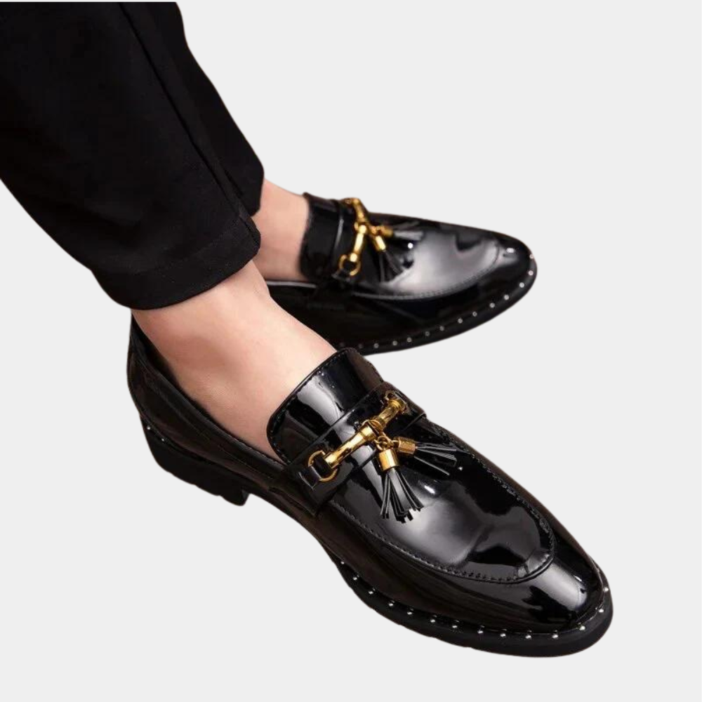 Herren Loafers Leder Schwarz – Elegante und Bequeme Slipper für Männer