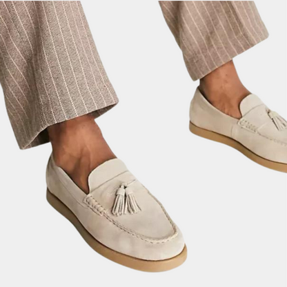 Herren Loafer aus Leder - Elegante Halbschuhe für Männer - Rutschfeste Sohle