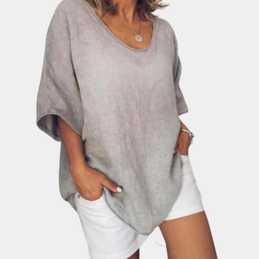 Oversized Damen T-Shirt aus Baumwolle – Atmungsaktive Freizeitkleidung