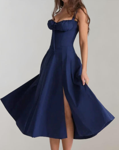 Damen Sommerkleid mit V-Ausschnitt - Leicht und Elegant