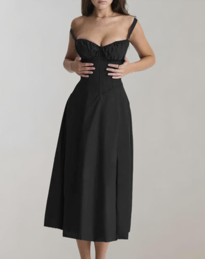 Damen Sommerkleid mit V-Ausschnitt - Leicht und Elegant