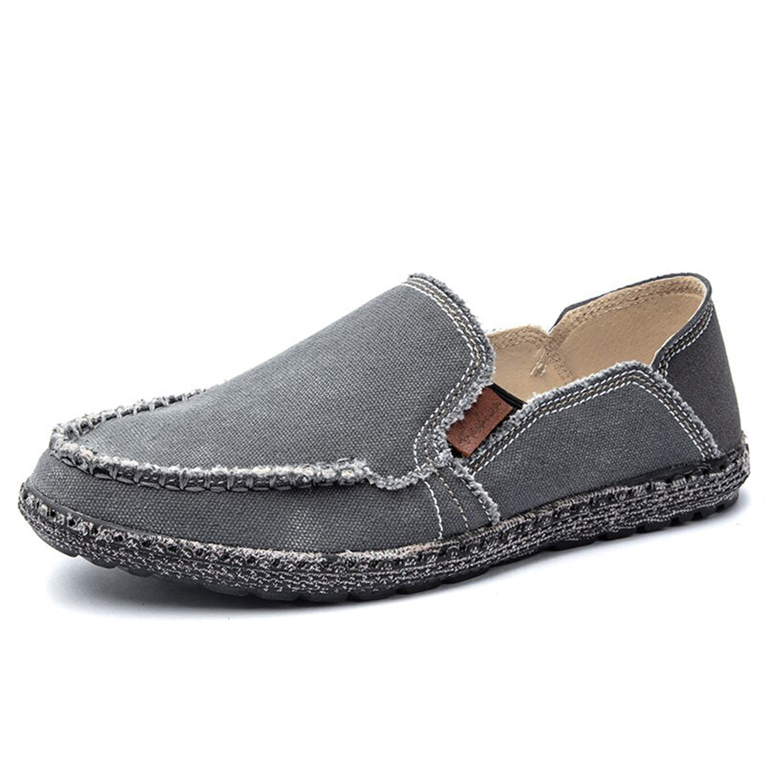 Herren Loafers Grau – Bequeme Nachhaltige Schuhe für Männer