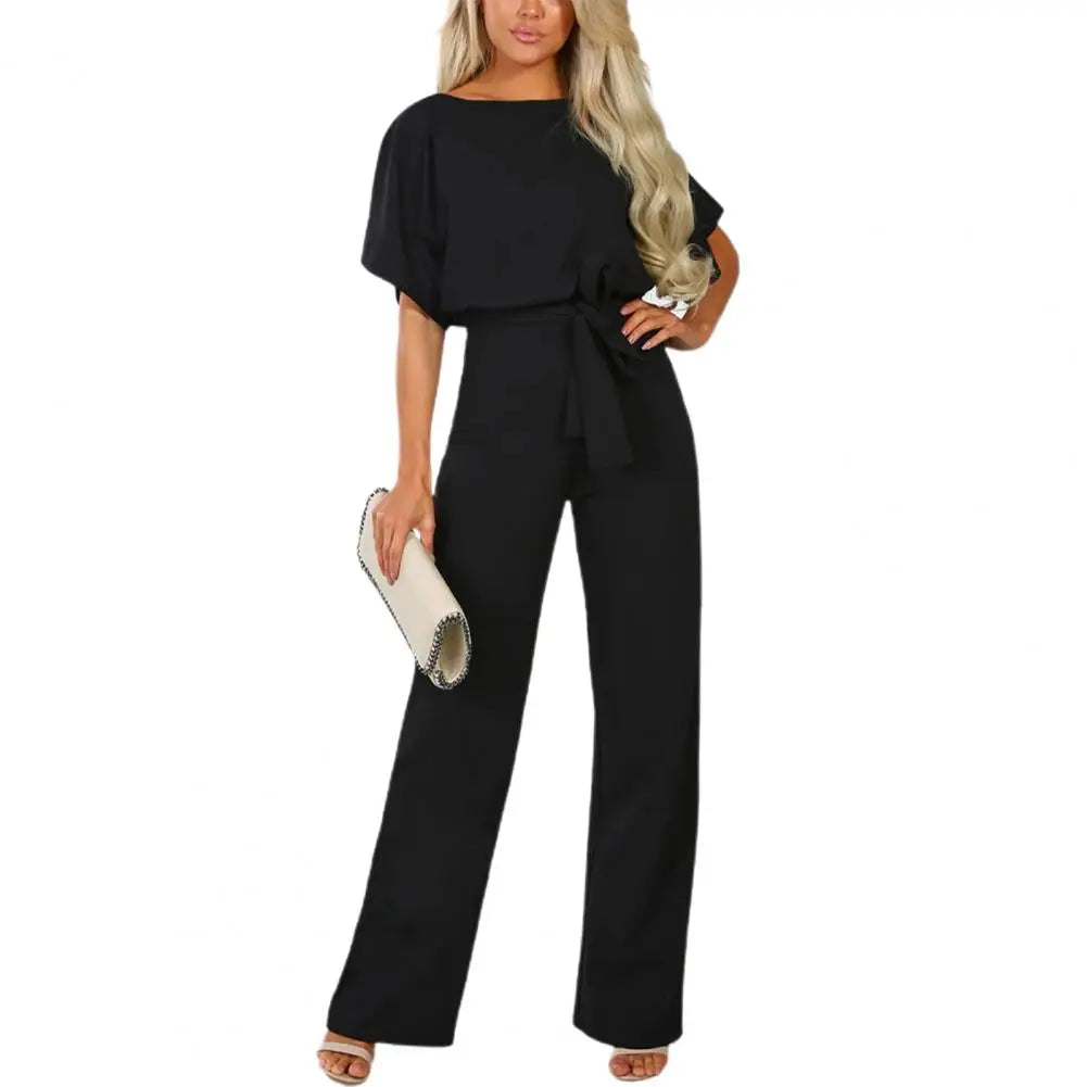 Stilvoller Jumpsuit aus Polyester für Damen - Elegant und Bequem