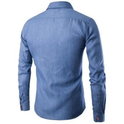 Herren Denim Hemd | Freizeitkleidung aus Baumwolle