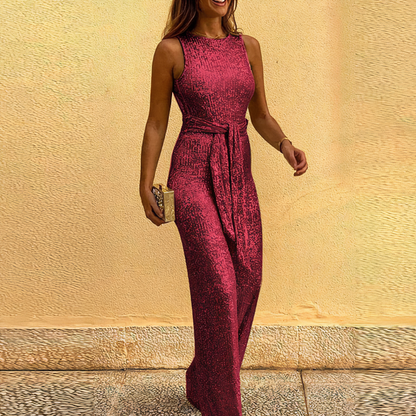 Glitzernder Damen-Jumpsuit – Elegant, Komfortabel & Party-Ready