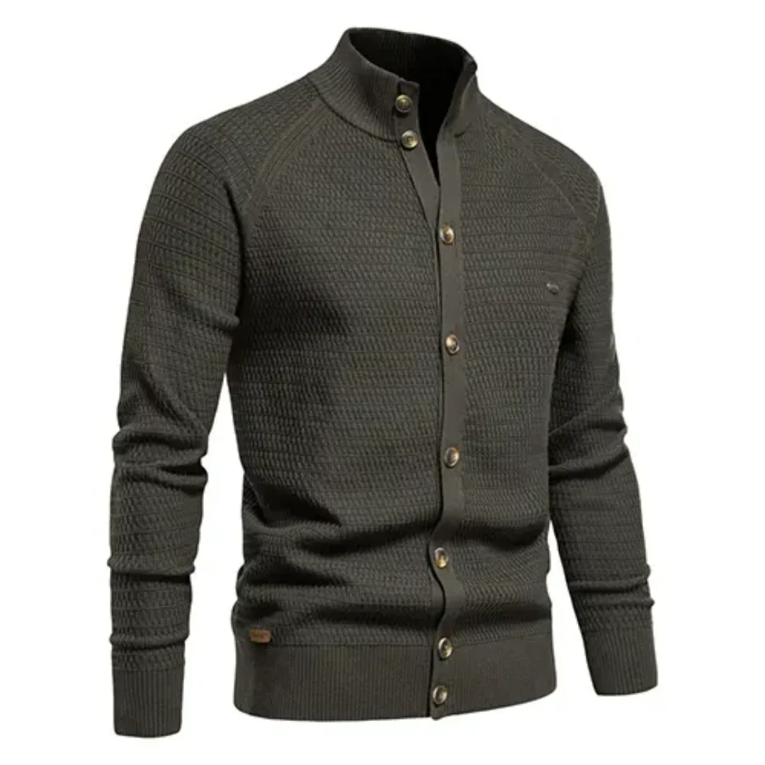 Strickjacke im slim fit für herren