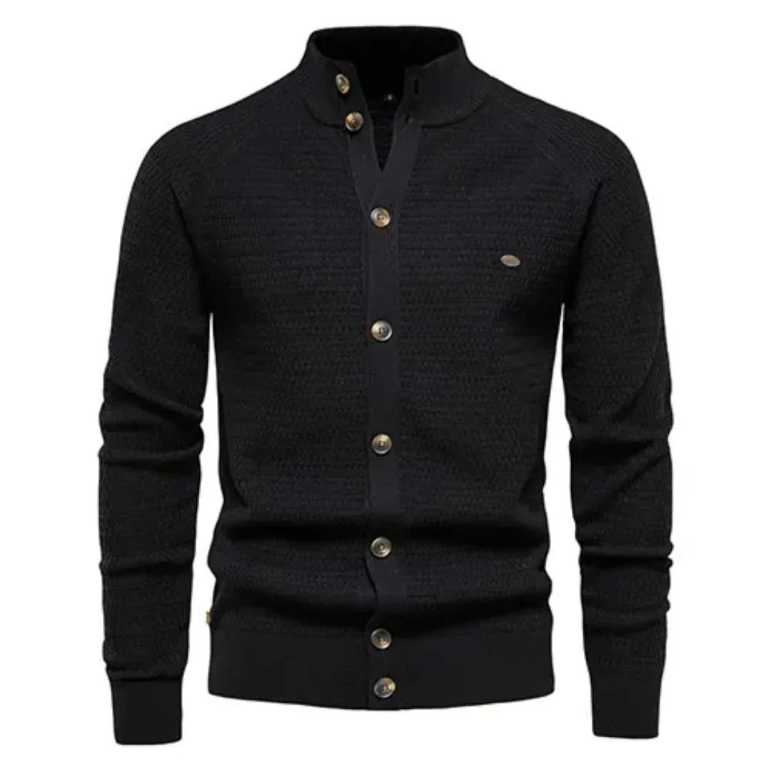 Strickjacke im slim fit für herren