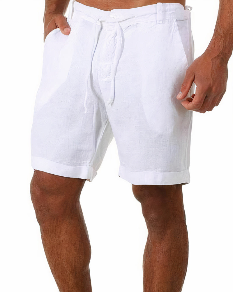 Nicolas – Leinen-Shorts für Männer