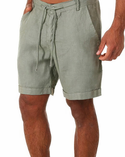 Nicolas – Leinen-Shorts für Männer