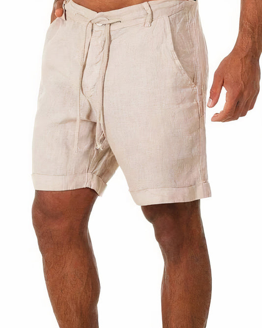 Nicolas – Leinen-Shorts für Männer