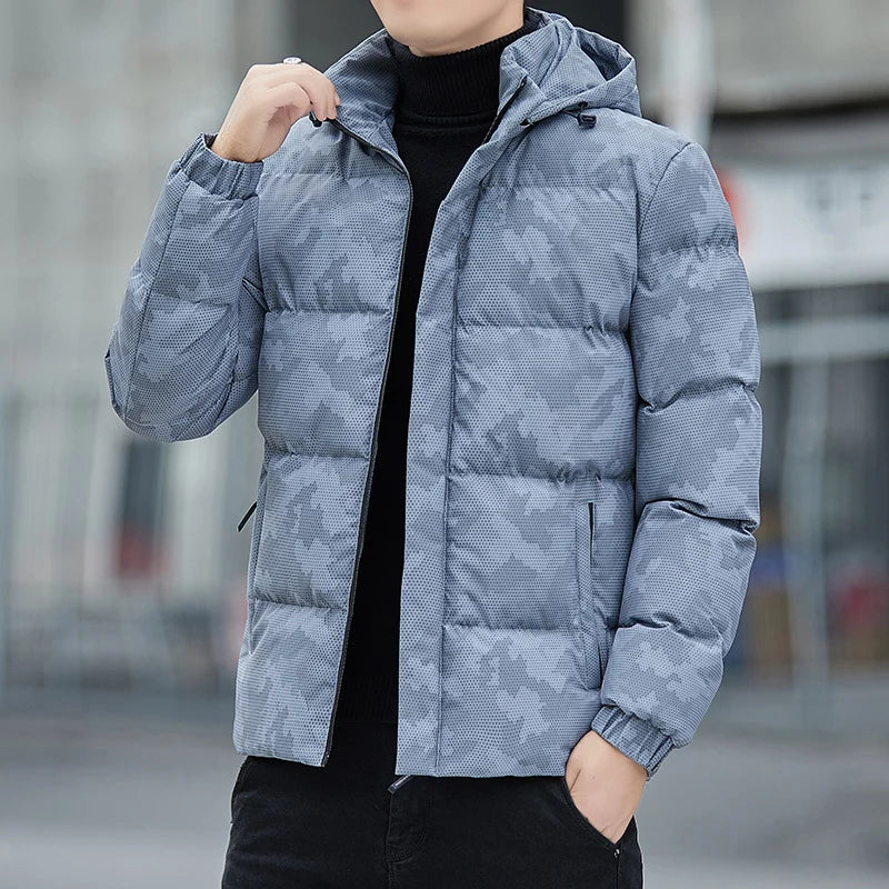 Dirko – Modische Pufferjacke mit Kapuze für den Winter