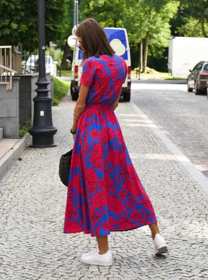 Elegantes und Bequemes Sommerkleid für Damen aus Leichtem Stoff