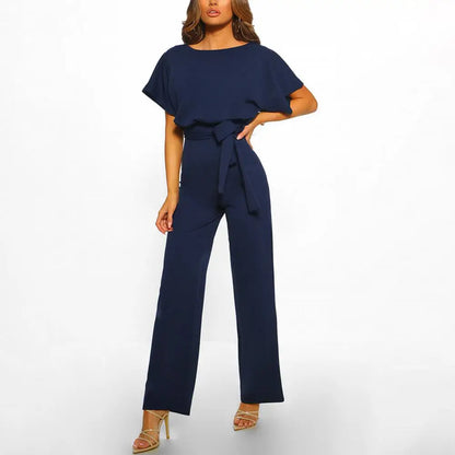 Eleganter Slim Fit Jumpsuit mit Gürteldetail