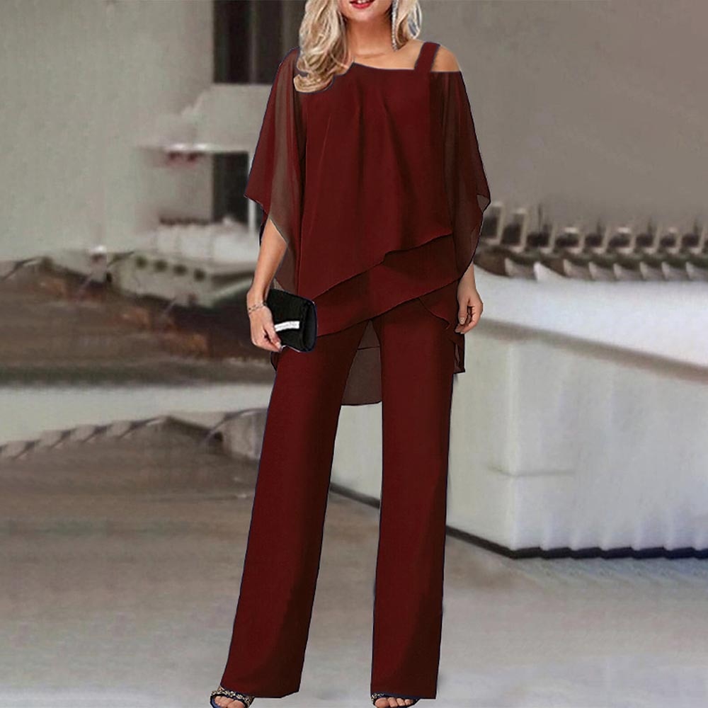 Eleganter Damen Jumpsuit mit Cold-Shoulder Design